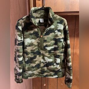 No Boundaries Camouflage Fleece Pullover
